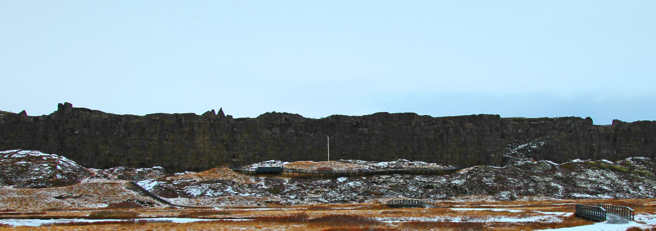 Lögberg – Law Rock at Þingvellir – Thing Fields