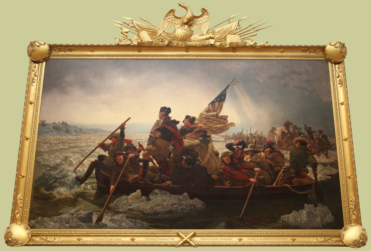 Washington Crossing the Delaware by Emanuel Leutze